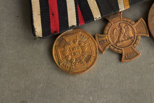 WW1 Tysk Medaljespange. Original.