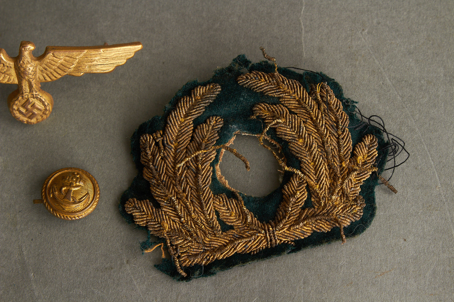 WW2 Tysk Kriegsmarine & Küstenartillerie Lot. Original.