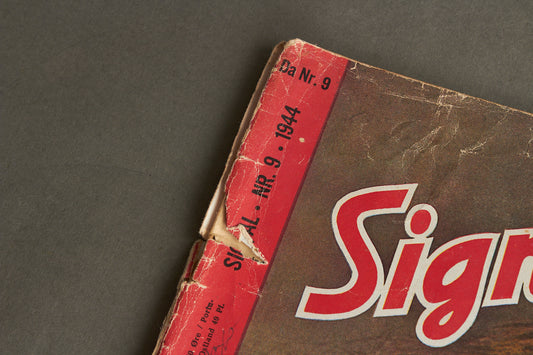 WW2 Tysk/Dansk Signal Blad. Stand se billeder. Original.