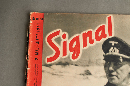 WW2 Tysk/Dansk Signal Blade. 2 stk. Original.