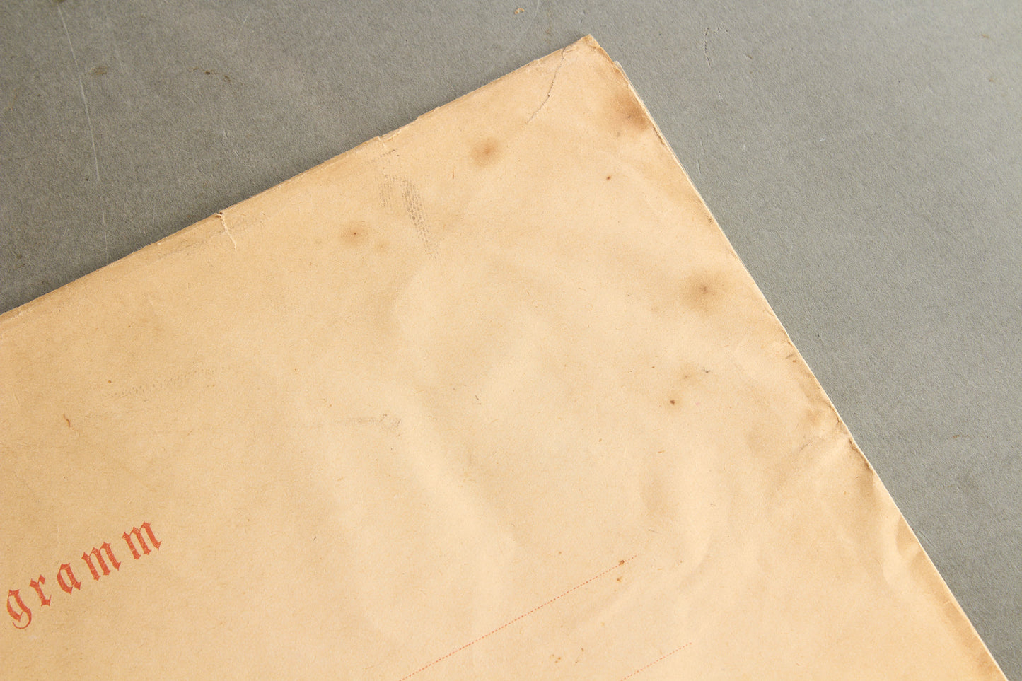 WW2 Tysk Telegram Kuvert. God til display. Original.