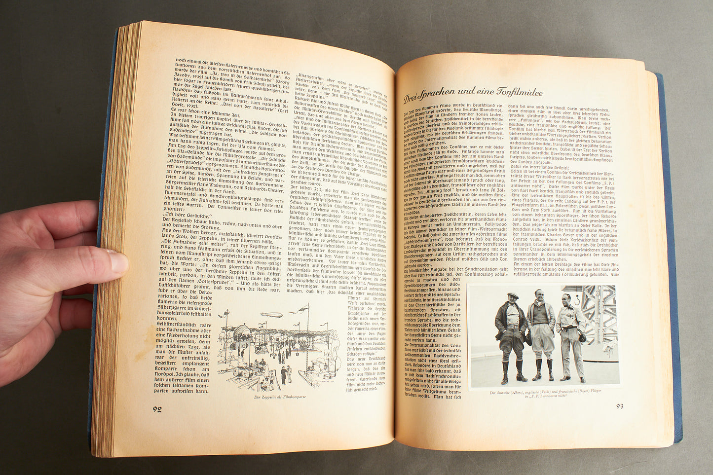 WW2 Tysk "Cigaretten Album" "Vom Werden Deutscher Filmkunst". Næsten komplet. Original.