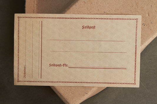 WW2 Tysk Feldpost Æske. Ubrugt. Original.