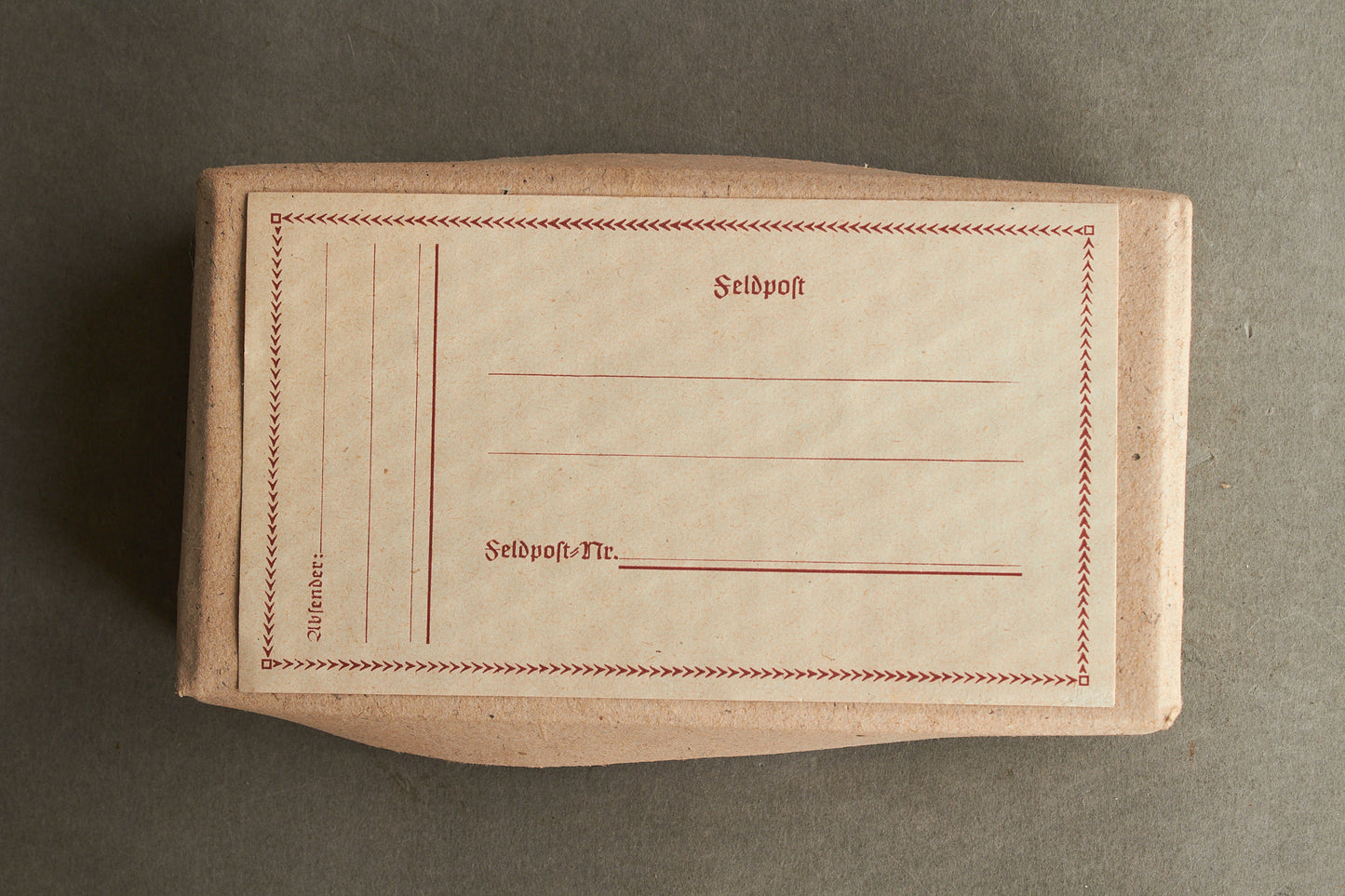 WW2 Tysk Feldpost Æske. Ubrugt. Original.