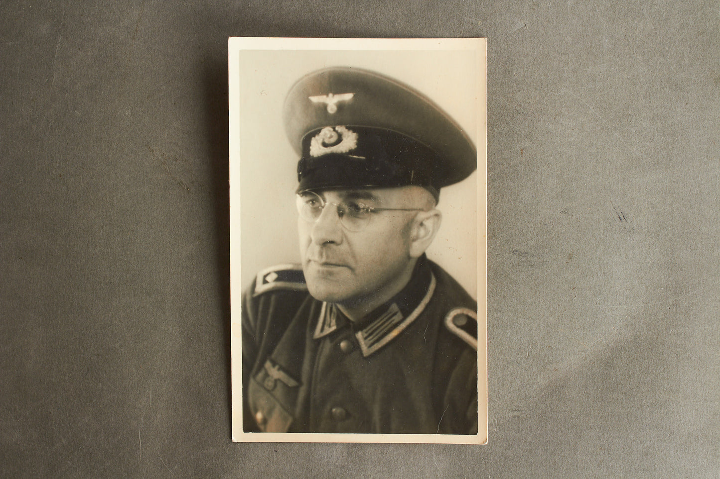 WW2 Tysk Wehrmacht Foto-Postkort. Original.