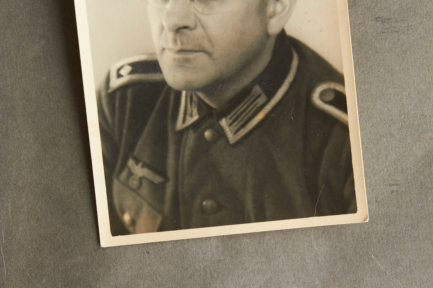 WW2 Tysk Wehrmacht Foto-Postkort. Original.