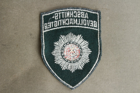 Østtysk DDR Ærmemærke. Original.