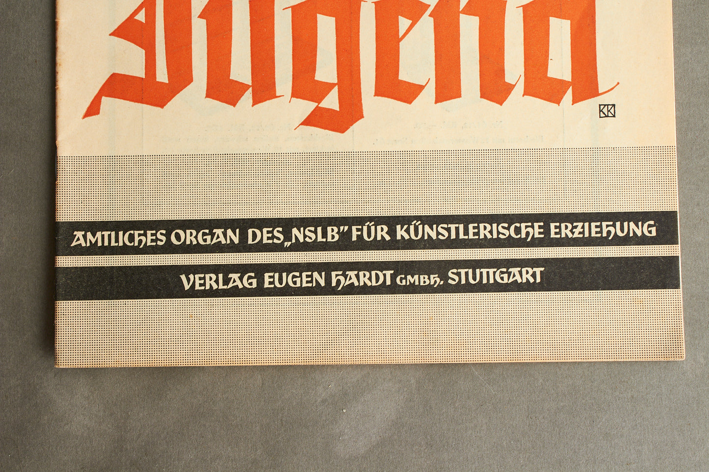 WW2 Tysk NSDAP / HJ Blad. Original.