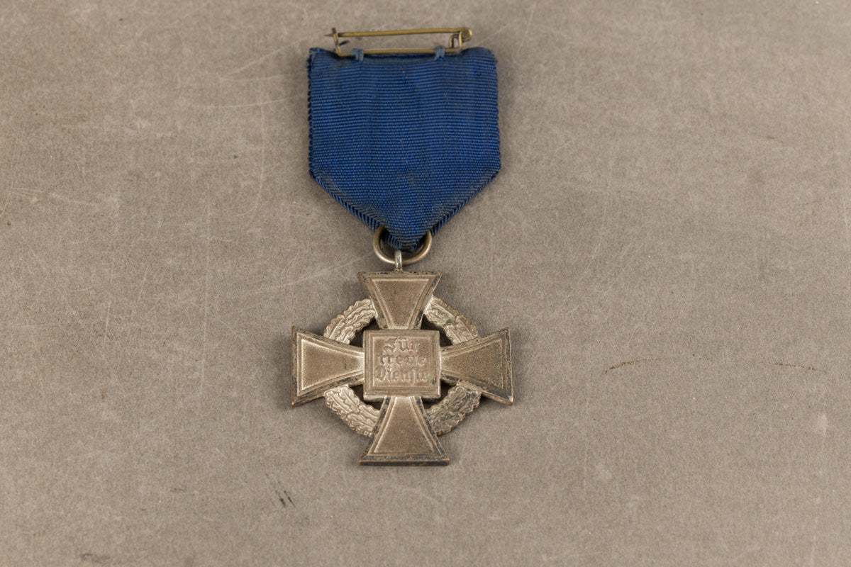 WW2 Tysk "Treudienst-Ehrenzeichen" i 25 år. Original.
