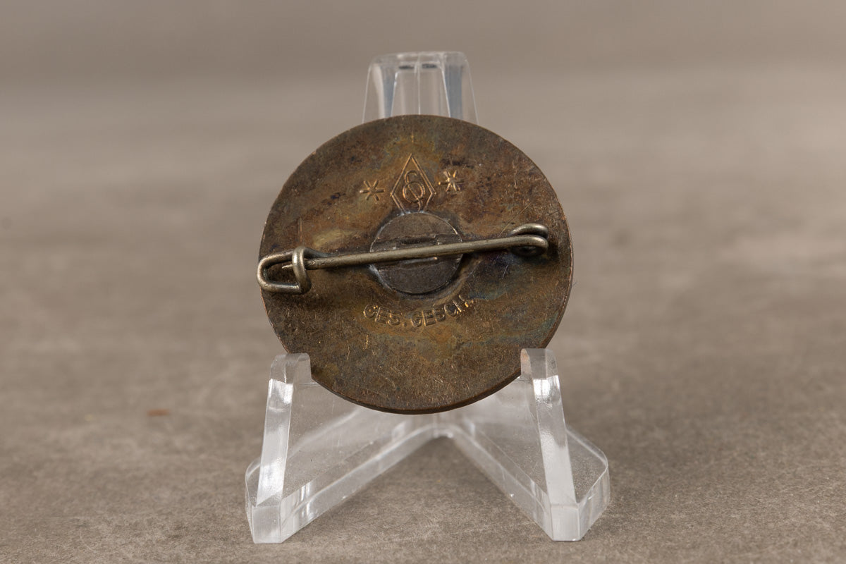 WW2 Tysk Reichsluftschutz "Flugmeldedienst" (2. form). Sjælden. Original.