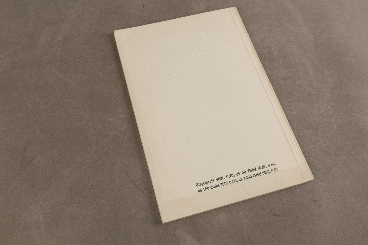 WW2 Tysk DJ / NSDAP Bog. Original.