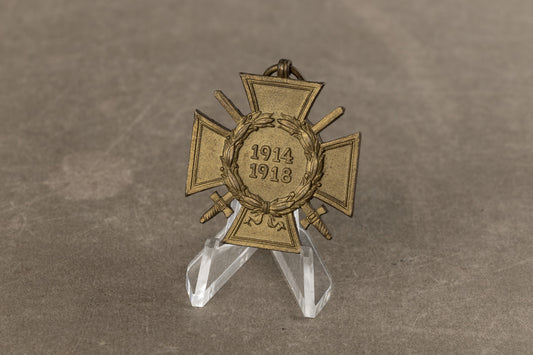 WW1/WW2 Tysk Frontkæmper Medalje. Original.