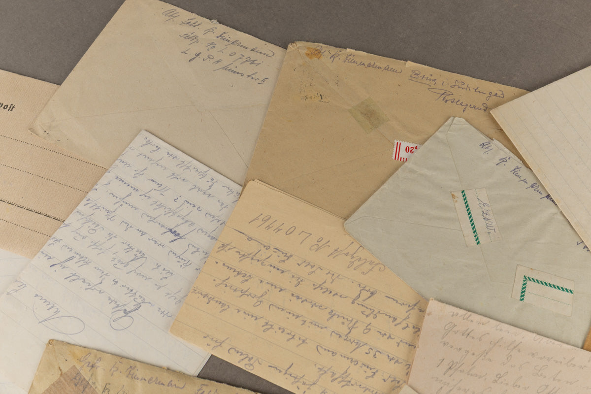 WW2 Tysk Feltpost Lot. Original.