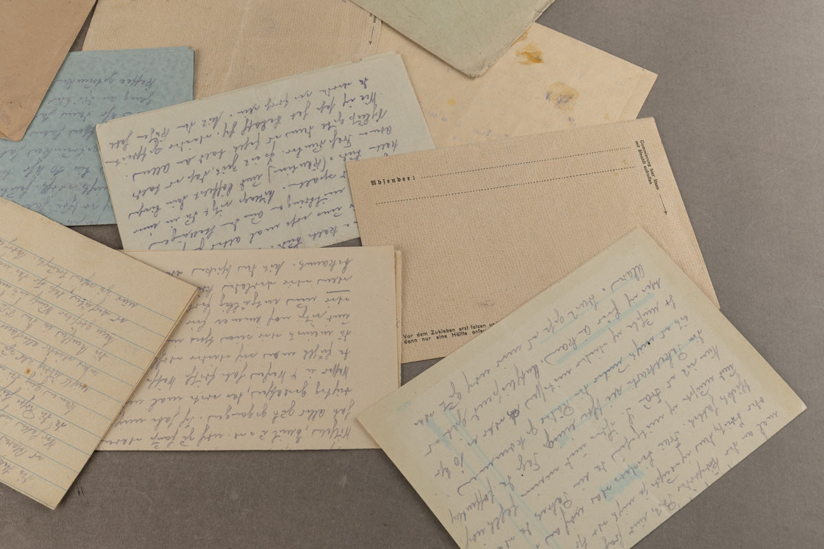 WW2 Tysk Feltpost Lot. Original.