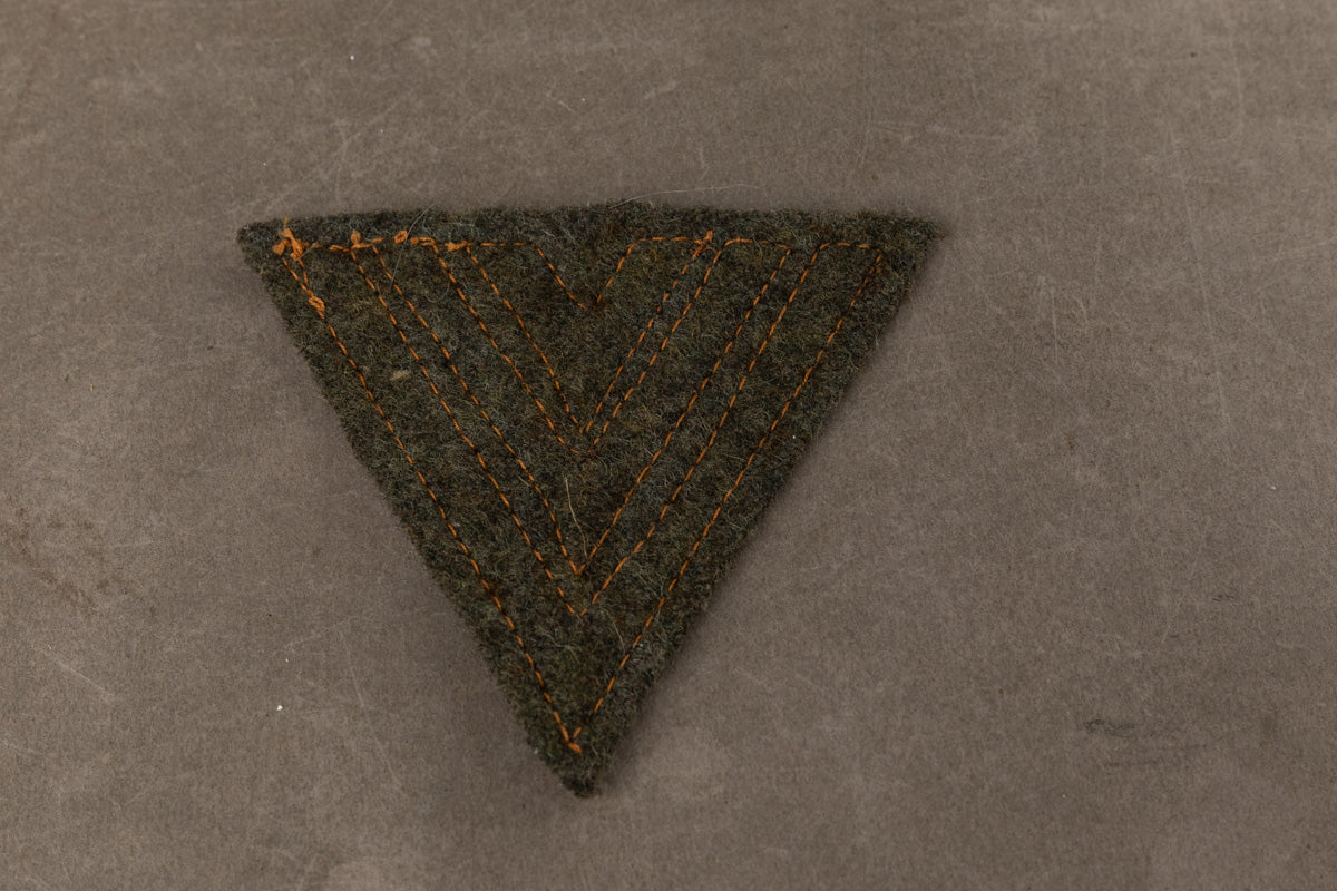 WW2 Tysk Kriegsmarine/Küstenartillerie Rangvinkel. Original.