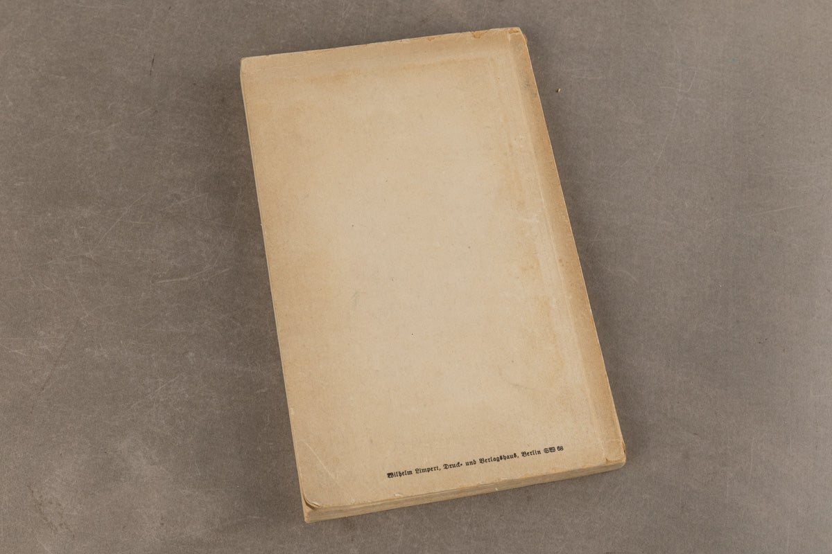 WW2 Tysk Bog. "Schluß mit Polen". Original.