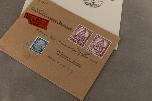 WW2 Tysk Feldpost Lot. Original.
