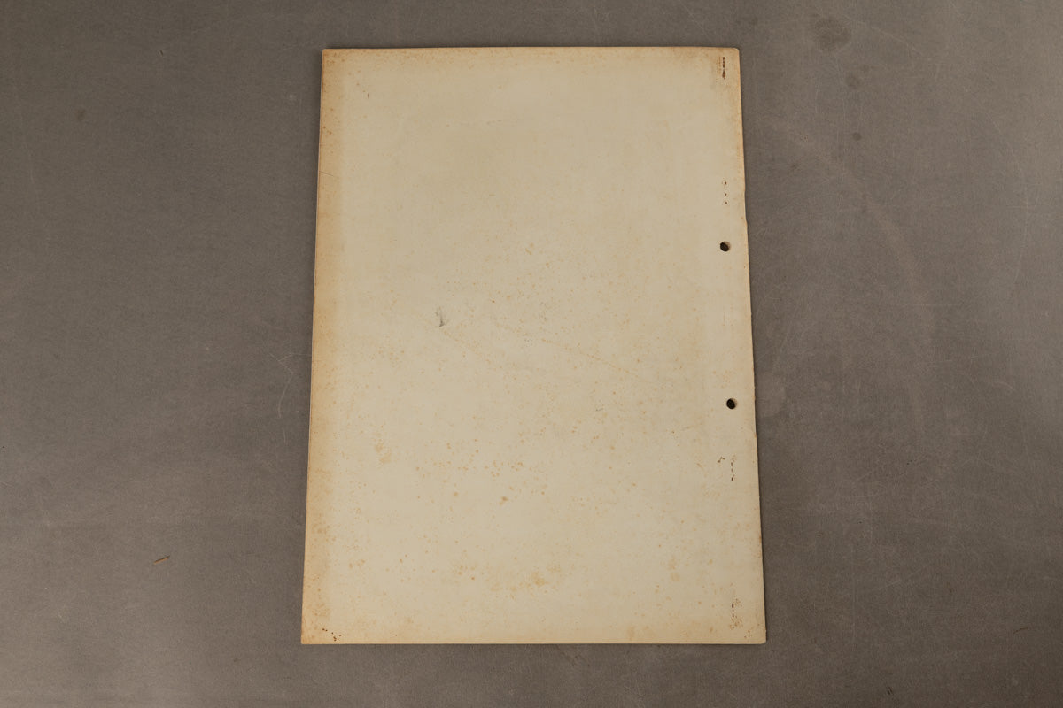 WW2 Tysk DAF Blad. Original.