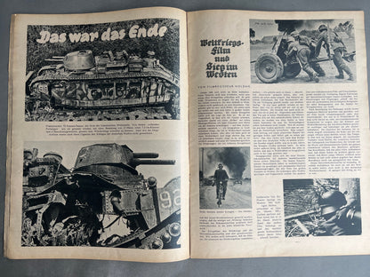 WW2 Tysk "Sieg im Westen" Blad. Stor, større end Signal Blade. Ses ikke tit. Original.