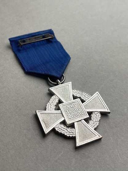 WW2 Tysk Treudienst 25 års medalje. Original.