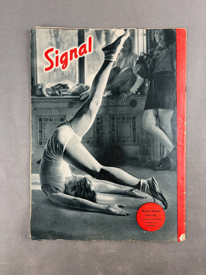 WW2 Tysk Signal Blad. Original.