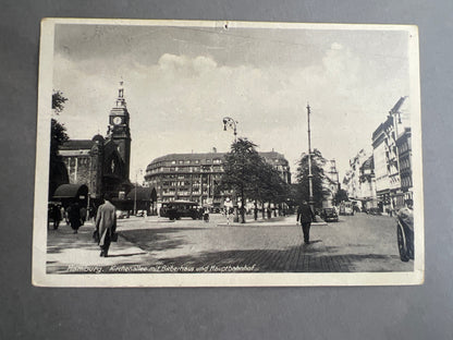 WW1 Tysk Postkort. Original.