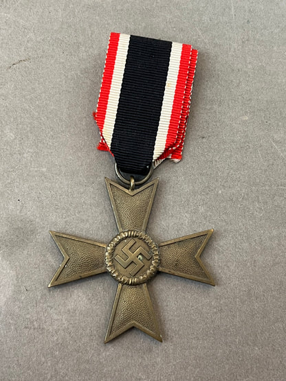 WW2 Tysk KvK u. Sværd. Original.