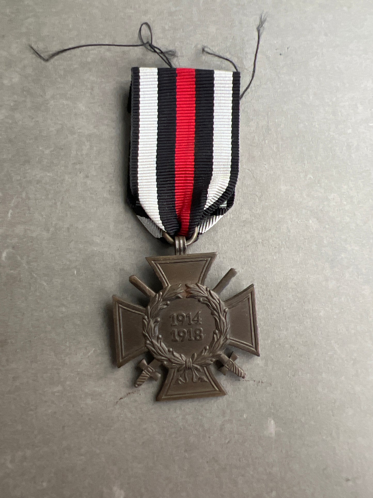 WW1/WW2 Tysk Frontkæmper Medalje. Original.