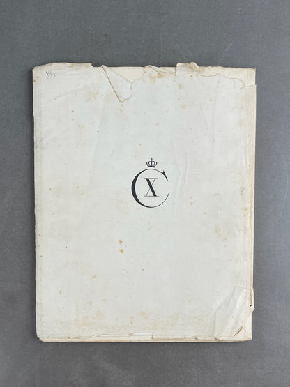 WW2 Dansk Kong Christian d. 10 Bog. Original.