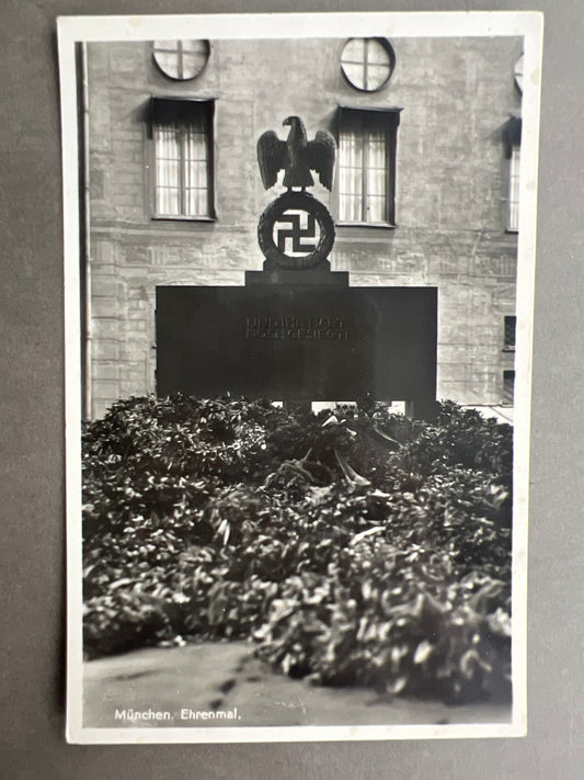 WW2 Tysk Postkort. Original.