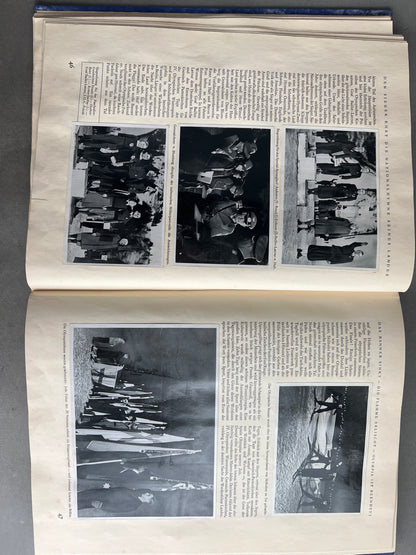 WW2 Tysk Olympiaden 1936 "Cigaretten album". Ikke komplet. Original.