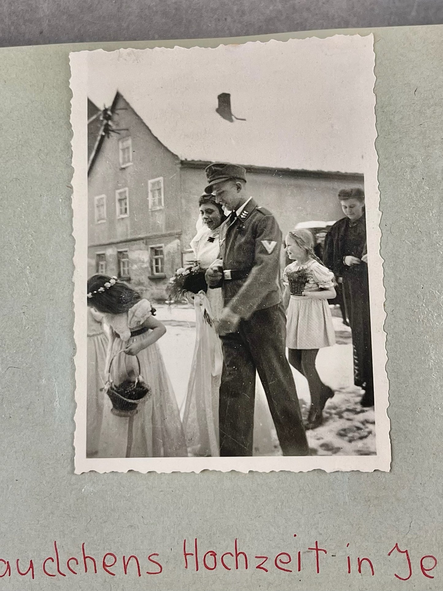 WW2 Tysk Fotoalbum fra 1930/1940'erne Enkelte gode billeder. Original.