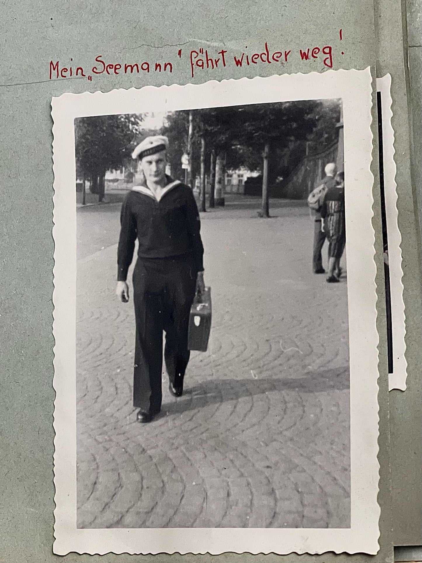WW2 Tysk Fotoalbum fra 1930/1940'erne Enkelte gode billeder. Original.