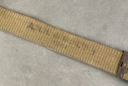 WW1/WW2 Amerikansk Webbing bælte. Original.