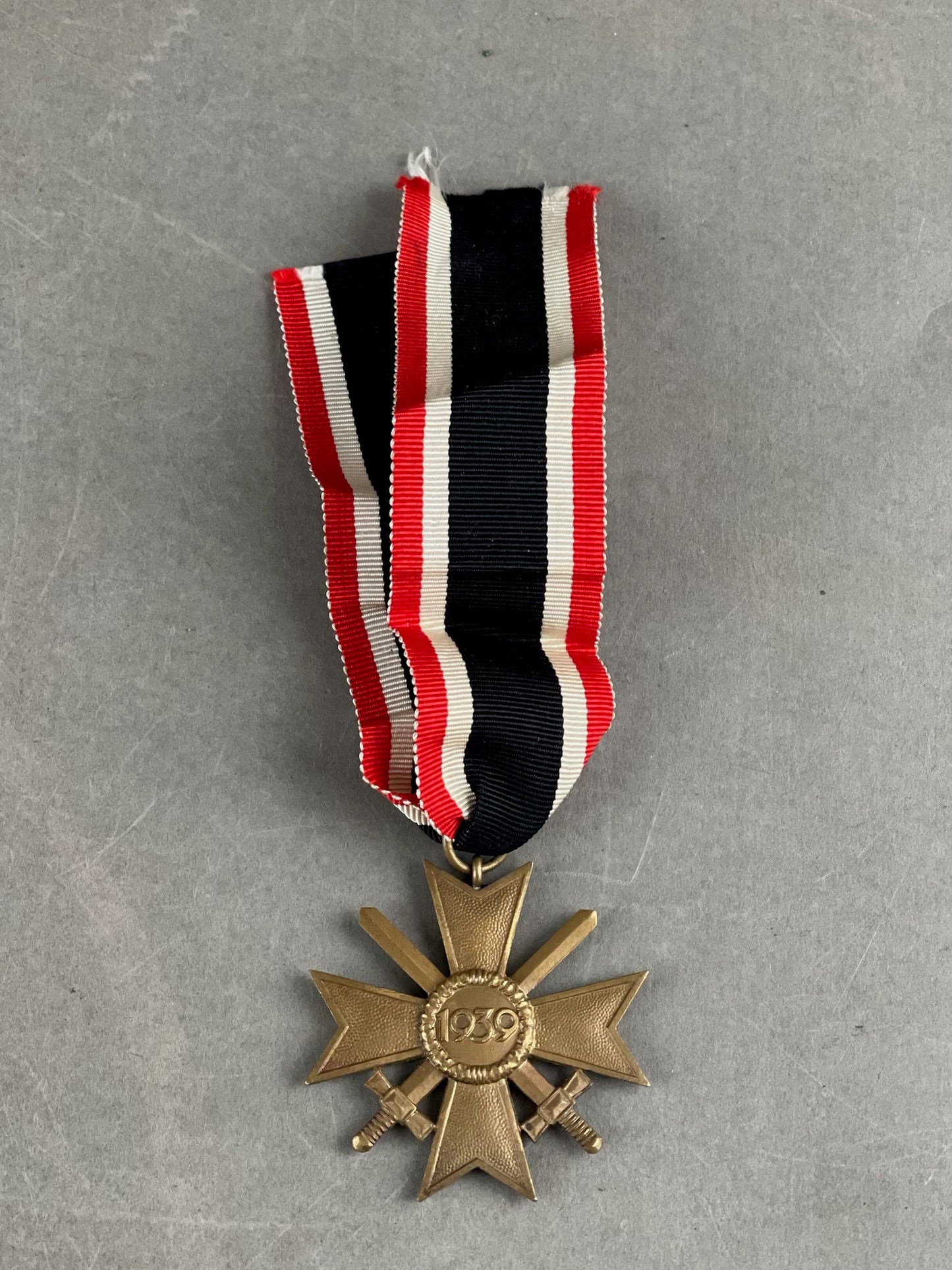 WW2 Tysk Kriegsverdienstkreuz 2. Klasse m. Sværd. Original.