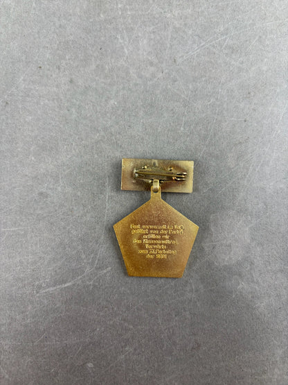 Østtysk DDR Medalje. Original.