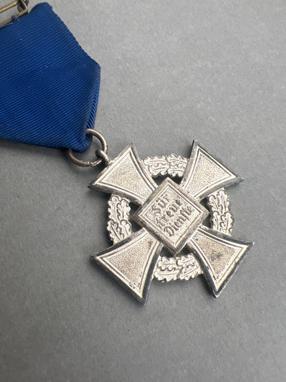 WW2 Tysk Treudienst 25 års Medalje. Original.