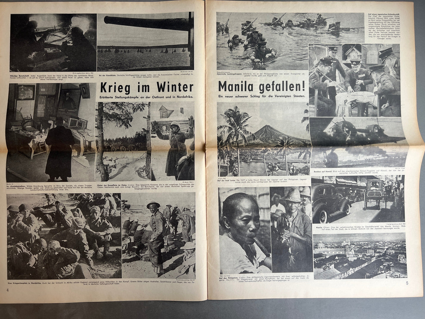 WW2 Tysk/Dansk "Kopenhagener Zeitung" Avis. Original. Original.