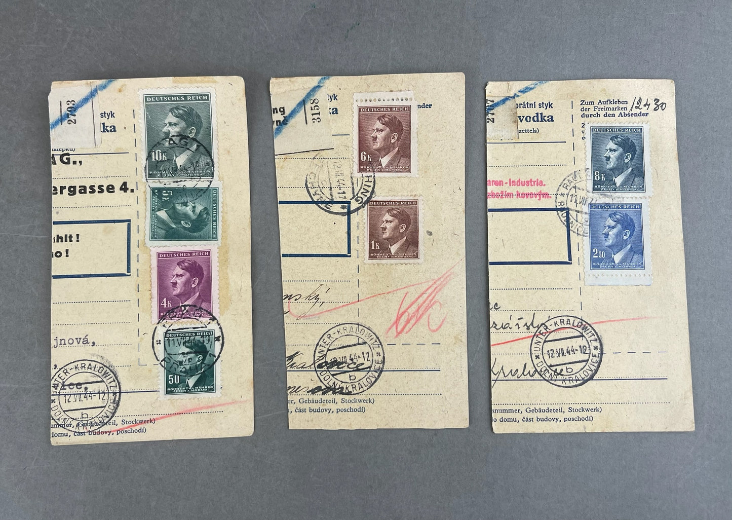 WW2 Tysk Frimærke Lot. Original.