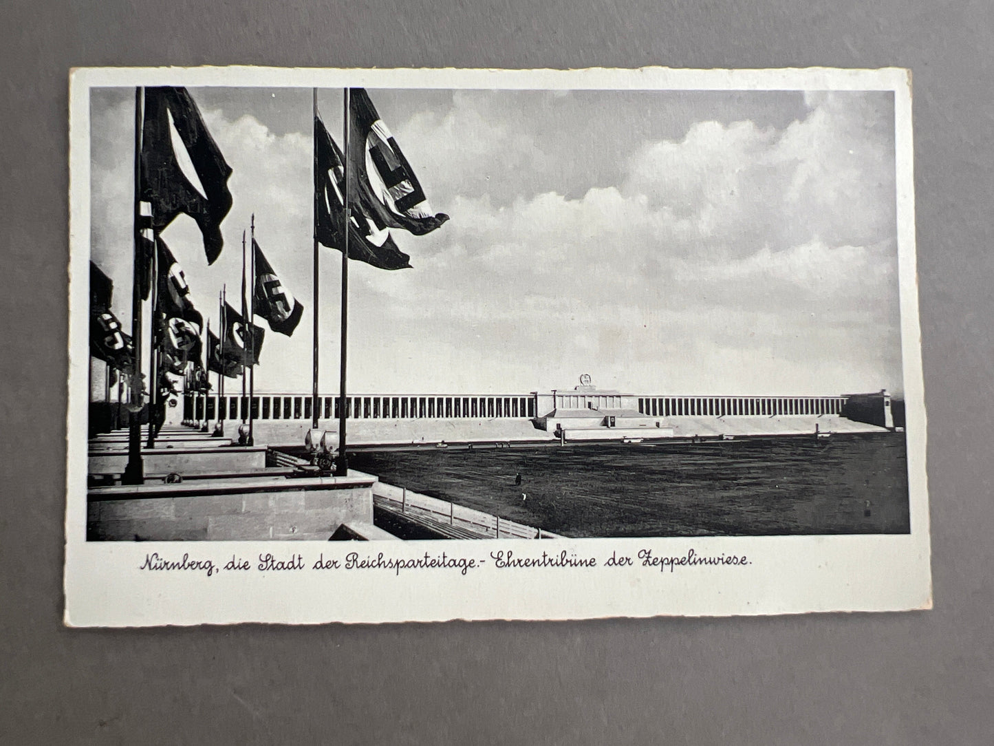 WW2 Tysk Postkort. NSDAP Nürnberg motiv. Original.