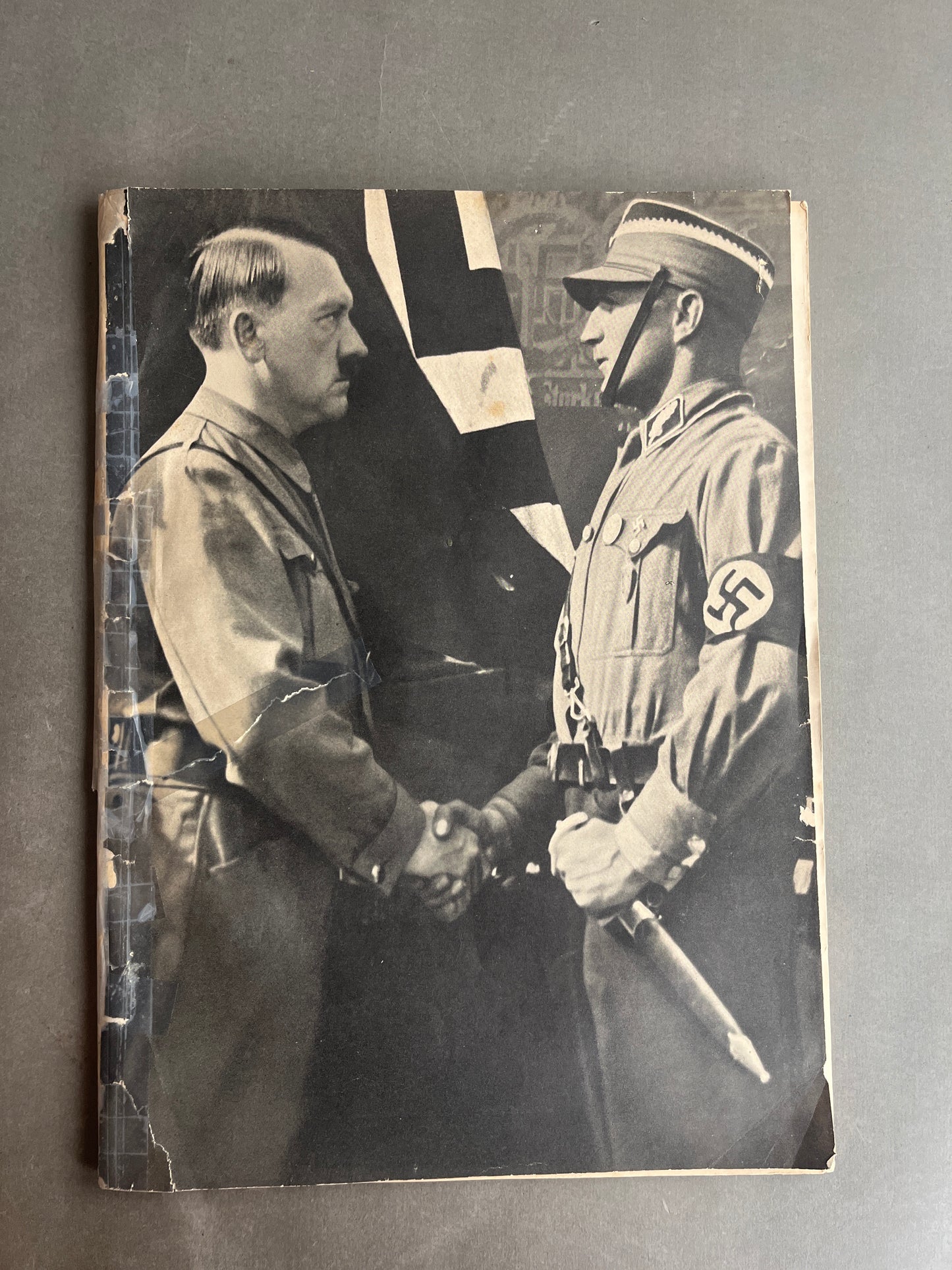 WW2 Tysk SA Blad. Stor A3 størrelse og 127 sider. Sjælden. Mange gode billeder. Original