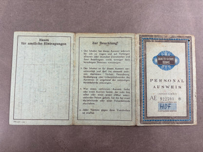 WW2 og Efterkrigs Tysk Blandet Lot. Original.