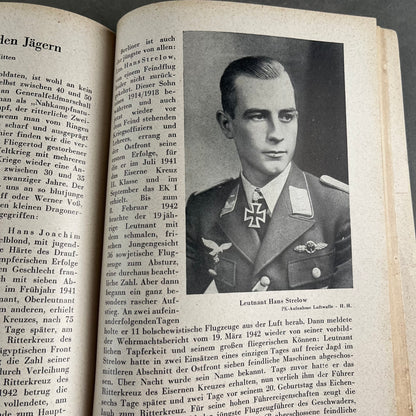 WW2 Tysk "Flieger Kalender" Bog. Årgang 1943. Original.