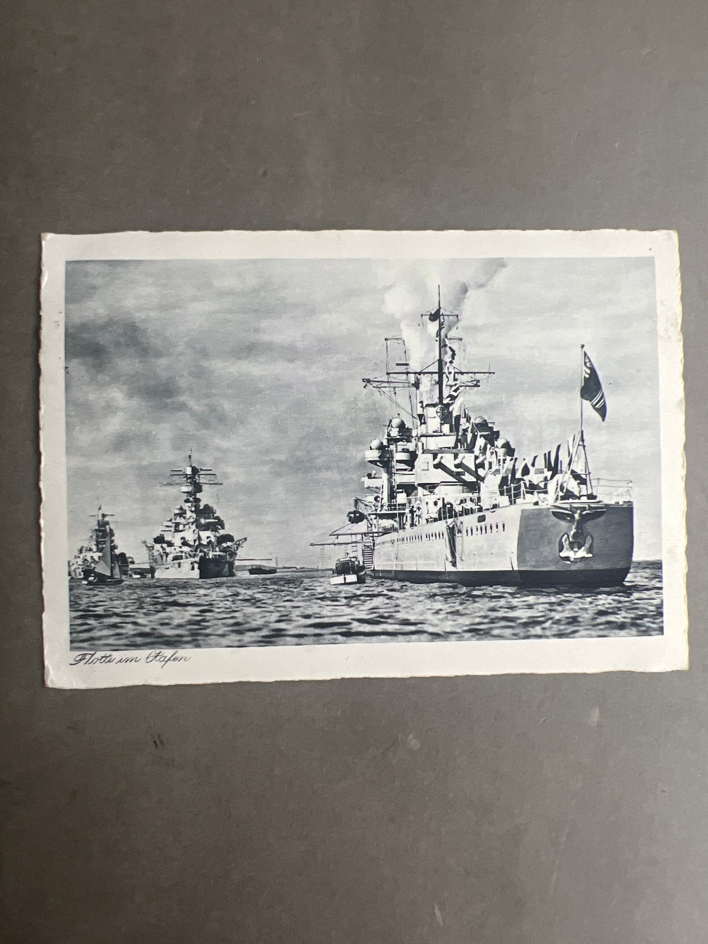 WW2 Tysk Kriegsmarine Feldpost. Original.