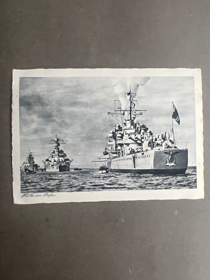 WW2 Tysk Kriegsmarine Feldpost. Original.