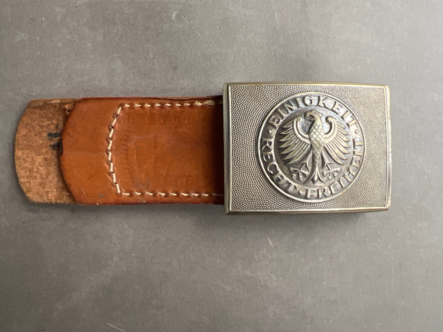 Vesttysk Bundeswehr Bæltespænde. Original.