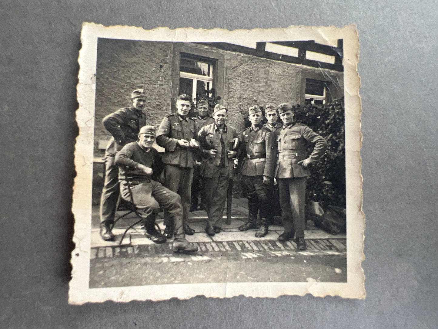 WW2 Tysk Wehrmacht Foto. Original.