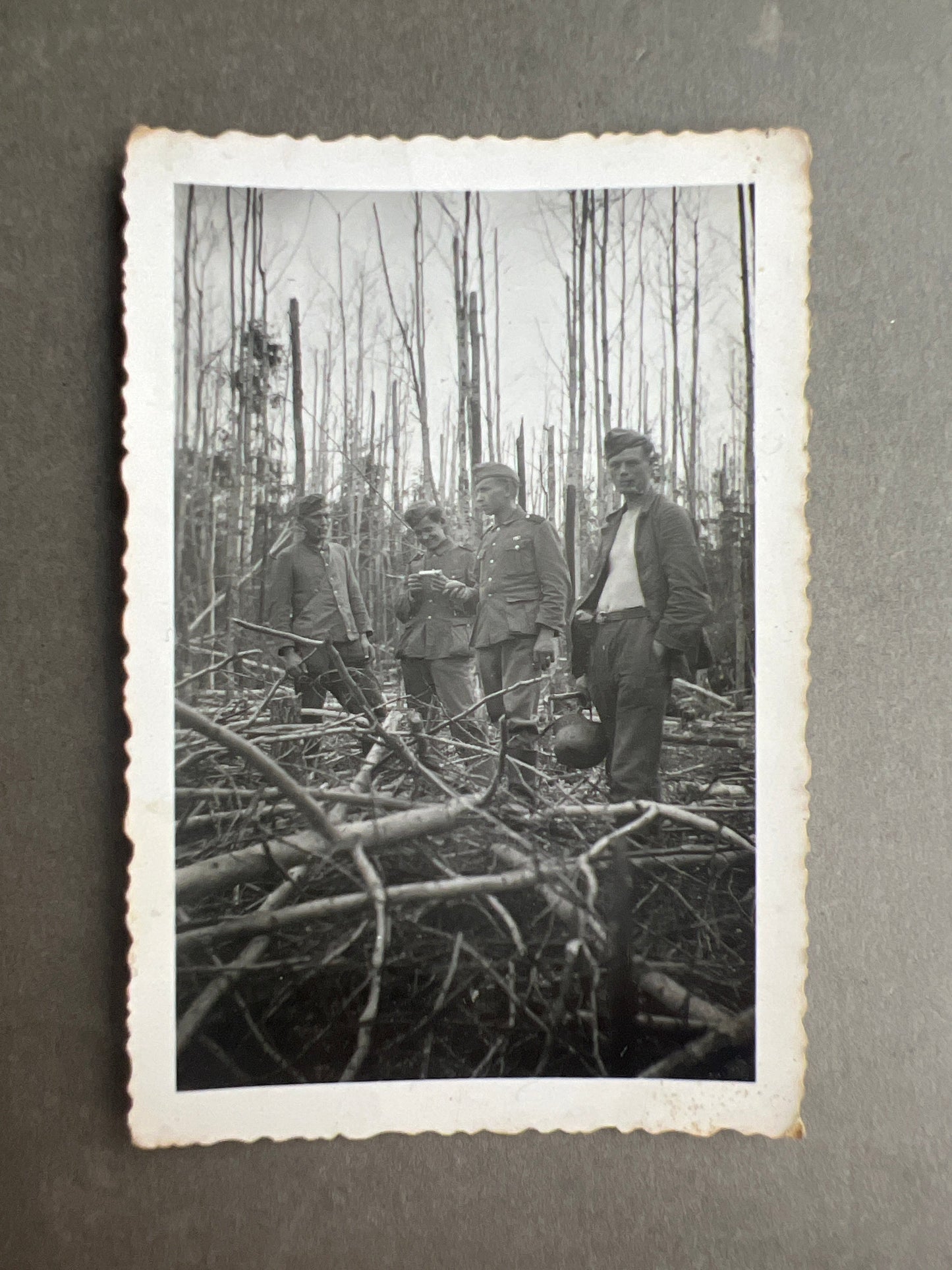 WW2 Tysk Privat Foto fra Fronten. Original.