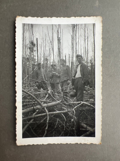 WW2 Tysk Privat Foto fra Fronten. Original.