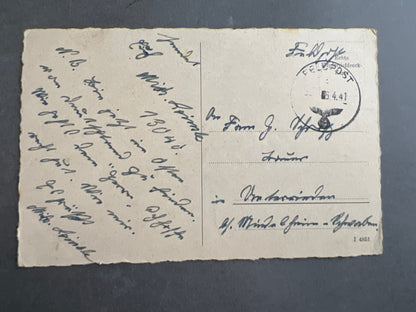 WW2 Tysk Feldpost. Original.